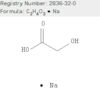 Acetic acid, hydroxy-, monosodium salt