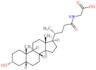 N-[(3alpha,5beta)-3-hydroxy-24-oxocholan-24-yl]glycine