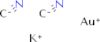 Potassium dicyanoaurate (I)