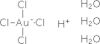 Chlorure acide d'or trihydraté