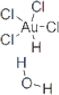 Hydrogen tetrachloroaurate hydrate