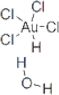 trichlorogold hydrate hydrochloride
