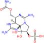 [(3aS,4R,9R)-2,6-diamino-10,10-dihydroxy-9-(sulfooxy)-3a,4,9,10-tetrahydro-3H,8H-pyrrolo[1,2-c]pur…