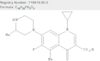 3-Quinolinecarboxylic acid, 1-cyclopropyl-6-fluoro-1,4-dihydro-5-methyl-7-(3-methyl-1-piperaziny...