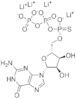 guanosine 5'-(gamma-thio)triphosphate tetralithium salt