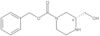 Phenylmethyl (3R)-3-(hydroxymethyl)-1-piperazinecarboxylate