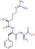 N~5~-(diaminomethylidene)ornithylphenylalanylalanine