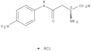 L-Asparagine,N-(4-nitrophenyl)-, monohydrochloride (9CI)