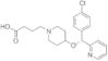 1-Piperidinebutanoic acid, 4-[(4-chlorophenyl)-2-pyridinylmethoxy]-, (R)-