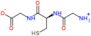 {[N-(ammonioacetyl)-L-cysteinyl]amino}acetate