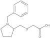 2-[[1-(Phenylmethyl)-2-pyrrolidinyl]methoxy]acetic acid