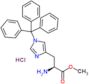 methyl (2S)-2-amino-3-(1-tritylimidazol-4-yl)propanoate hydrochloride