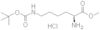 L-Lysine, N6-[(1,1-dimethylethoxy)carbonyl]-, methyl ester, hydrochloride (1:1)