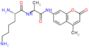 L-lysyl-N-(4-methyl-2-oxo-2H-chromen-7-yl)-L-alaninamide