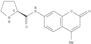 2-Pyrrolidinecarboxamide,N-(4-methyl-2-oxo-2H-1-benzopyran-7-yl)-, (2S)-