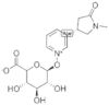 Pyridinium, 1-β-D-glucopyranuronosyl-3-[(2S)-1-methyl-5-oxo-2-pyrrolidinyl]-, inner salt