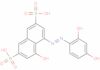 4-[2-(2,4-Dihydroxyphenyl)diazenyl]-5-hydroxy-2,7-naphthalenedisulfonic acid