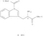 L-Tryptophan,1-[(1,1-dimethylethoxy)carbonyl]-, 1,1-dimethylethyl ester, monohydrochloride(9CI)