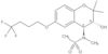 (+)-N-[2,2-Dimethyl-3(R)-hydroxy-6-(4,4,4-trifluorobutoxy)-3,4-dihydro-2H-1-benzopyran-4(S)-yl]-N-…