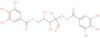 2-C-[(galloyloxy)methyl]-D-ribose 5-gallate