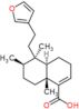 (4aR,5R,6R,8aR)-5-(2-furan-3-ylethyl)-5,6,8a-trimethyl-3,4,4a,5,6,7,8,8a-octahydronaphthalene-1-carboxylic acid