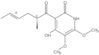 4-Hydroxy-5,6-dimethoxy-3-[(2S,4E)-2-methyl-1-oxo-4-hexen-1-yl]-2(1H)-pyridinone