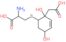 S-[2-(carboxymethyl)-2,5-dihydroxycyclohex-3-en-1-yl]cysteine