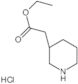 ethyl 2-[(3R)-piperidin-3-yl]acetate,hydrochloride