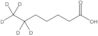 Heptanoic-6,6,7,7,7-d<sub>5</sub> acid