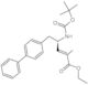 Ethyl (4R)-5-[1,1'-biphenyl]-4-yl-4-[[(1,1-dimethylethoxy)carbonyl]amino]-2-methyl-2-pentenoat