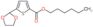 Hexyl 5-(1,3-dioxolan-2-yl)-2-thiophenecarboxylate