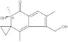 6'(R)-Hydroxy-3'-(hydroxymethyl)-2',4',6'-trimethyl-6',7'-dihydrospiro[cyclopropane-1,5'-[5H]ind...