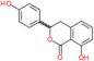 3,4-Dihydro-8-hydroxy-3-(4-hydroxyphenyl)-1H-2-benzopyran-1-one