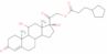 11β,17,21-trihydroxypregn-4-ene-3,20-dione 21-cyclopentanepropionate