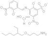 hydrogen hydroxy[2-hydroxy-3-[(2-hydroxy-3-nitrobenzylidene)amino]-5-nitrobenzenesulphonato(3-)]ch…