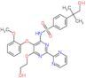 4-(2-hydroxy-1,1-dimethylethyl)-N-[6-(2-hydroxyethoxy)-5-(2-methoxyphenoxy)-2,2'-bipyrimidin-4-yl]benzenesulfonamide