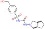 N-(hexahydrocyclopenta[c]pyrrol-2(1H)-ylcarbamoyl)-4-(hydroxymethyl)benzenesulfonamide