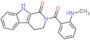 2-[2-(methylamino)benzoyl]-2,3,4,9-tetrahydro-1H-beta-carbolin-1-one
