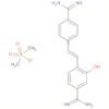 Benzenecarboximidamide,4-[2-[4-(aminoiminomethyl)phenyl]ethenyl]-3-hydroxy-,dimethanesulfonate (salt)