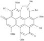 1H-Cyclohepta[ghi]perylene-6,11-dione,3-acetyl-5,12-dihydroxy-4,8,9,13-tetramethoxy-2-methyl- (9CI)