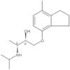 erythro-DL-1-(7-Methylindan-4-yloxy)-3-isopropylamino-2-butanol