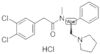 Chlorhydrate de benzèneacétamide, 3,4-dichloro-N-méthyl-N-[(1S)-1-phényl-2-(1-pyrrolidinyl)éthyl]-…