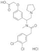 2-[3-[1-[[2-(3,4-Diclorofenil)acetil]metilamino]-2-(1-pirrolidinil)etil]fenossi]acido acetico clor…