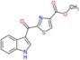 methyl 2-(1H-indol-3-ylcarbonyl)-1,3-thiazole-4-carboxylate