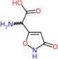 amino(3-oxo-2,3-dihydro-1,2-oxazol-5-yl)acetic acid
