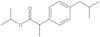 1-Methylethyl α-methyl-4-(2-methylpropyl)benzeneacetate