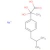 Benzeneacetic acid, a-methyl-4-(2-methylpropyl)-, sodium salt,dihydrate