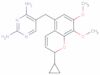 5-[(2-cyclopropyl-7,8-dimethoxy-2H-chromen-5-yl)methyl]pyrimidine-2,4- diamine