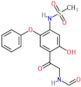 N-{[4-[2-(Formylamino)acetyl]-5-hydroxy-2-phenoxyphenyl}methanesulfonamide