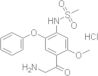 N-(4-(2-Aminoacetyl)-5-methoxy-2-phenoxyphenyl)methanesulfonamide hydrochloride